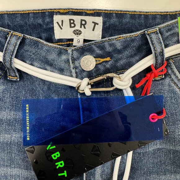 VBRT Barrel Baggy Jeans With Draw String NWT, Size 9 - Picture 15 of 17